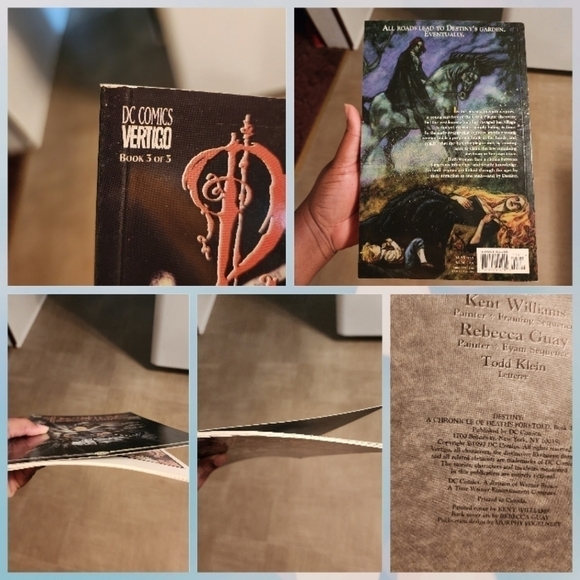 DESTINY "A Chronicle of Deaths Foretold" Issues #1 & 3 DC Comics 1997 TPB GN - Picture 4 of 10